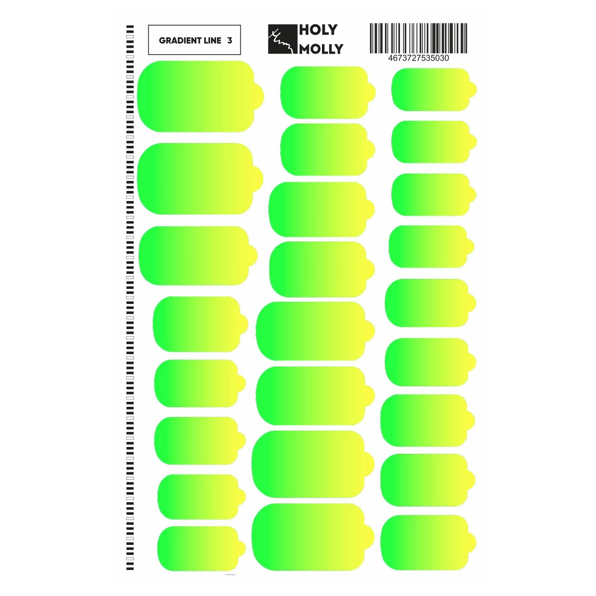 MANICURE FILM GRADIENT LINE