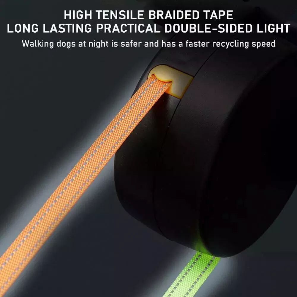 Dual Dog Leash featuring a curved ergonomic handle for better control