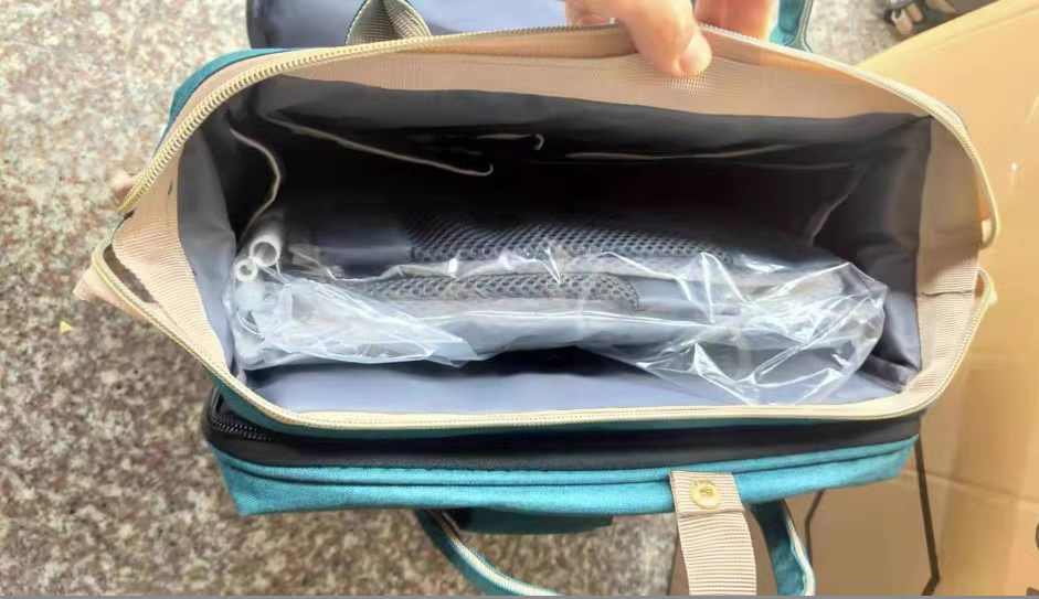 Large-Capacity Mommy Bag – Stylish Water-Resistant Diaper Backpack