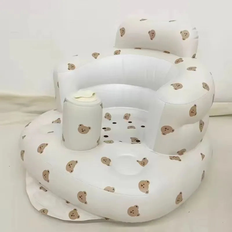 Inflatable Baby Chair for Dining & Bath – Safe Seat for 6–24 Months