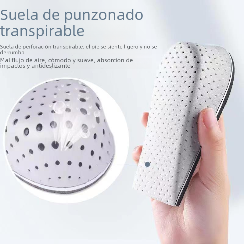 Memory Foam Height-Increasing Insoles for Comfort