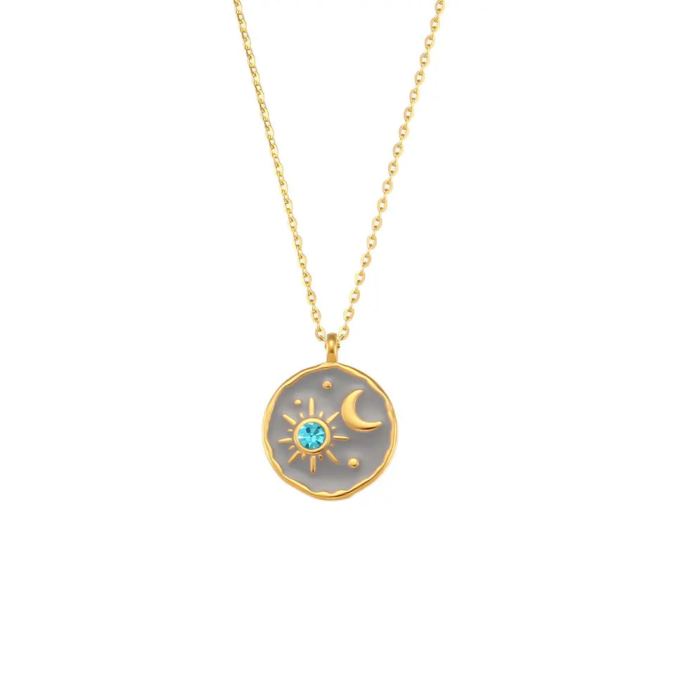 Celestial Love Vintage Necklace