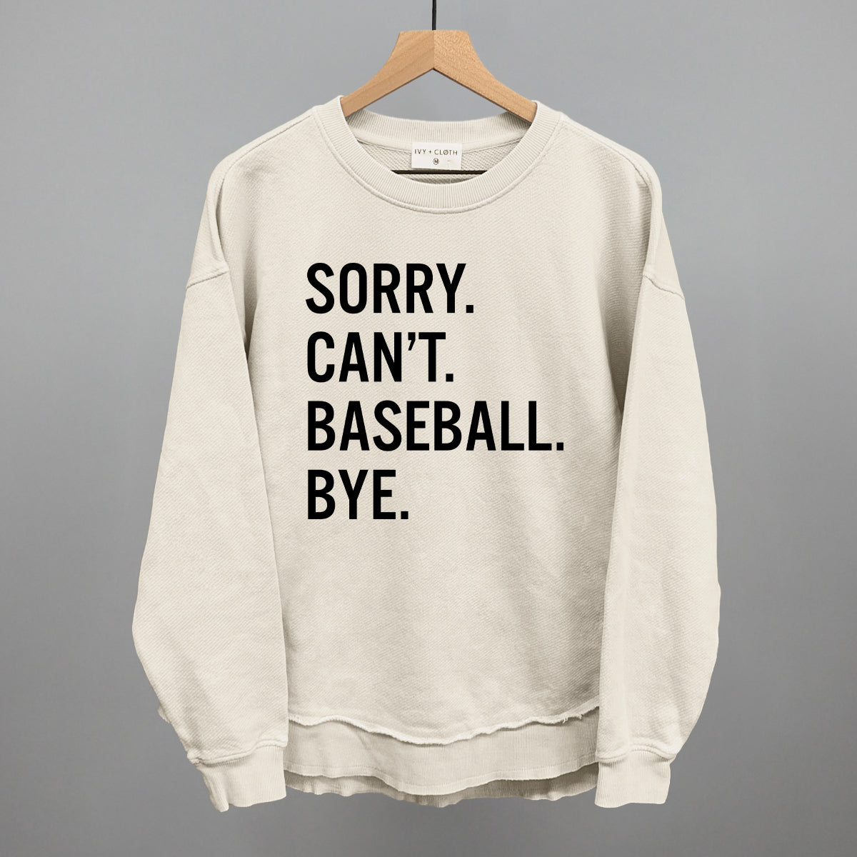 Sorry Can&
