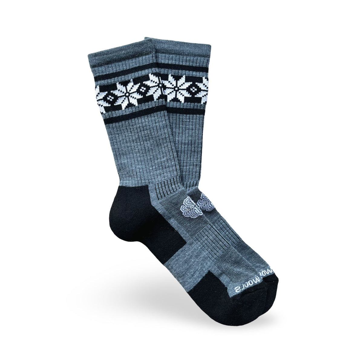 HIKE Denim Cushioned Merino Wool Socks-0