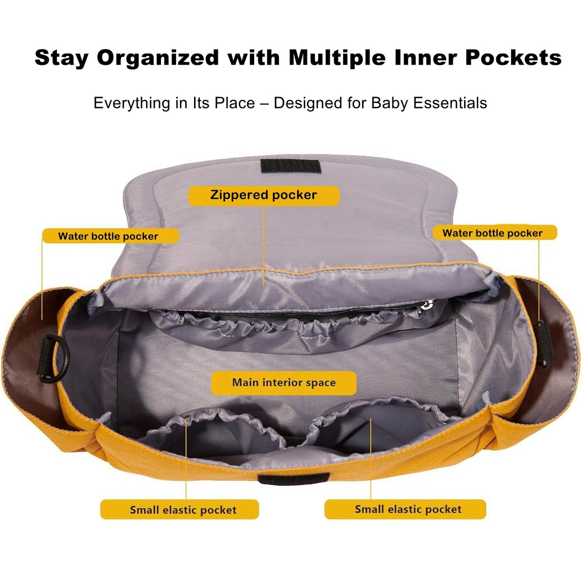 Kitty Paws Stroller Organizer