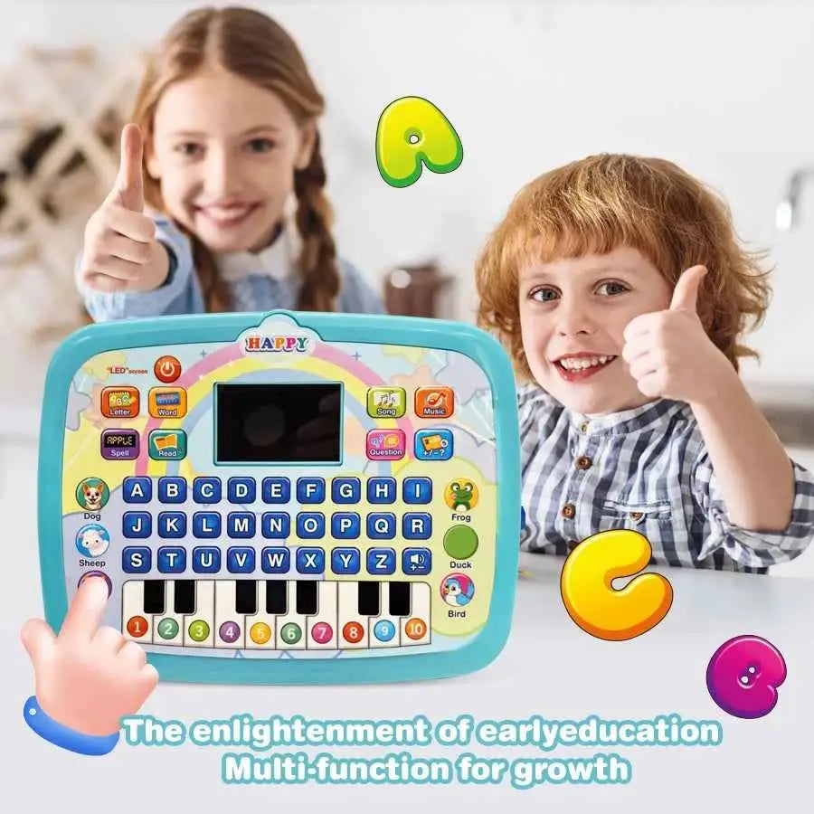 English Alphabet Study Machine for Toddler with Math Letter Music Children&