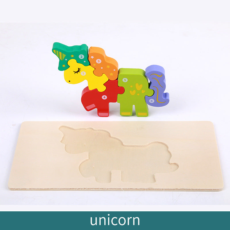 Wooden Educational Puzzle Toys for Kids (Wholesale)