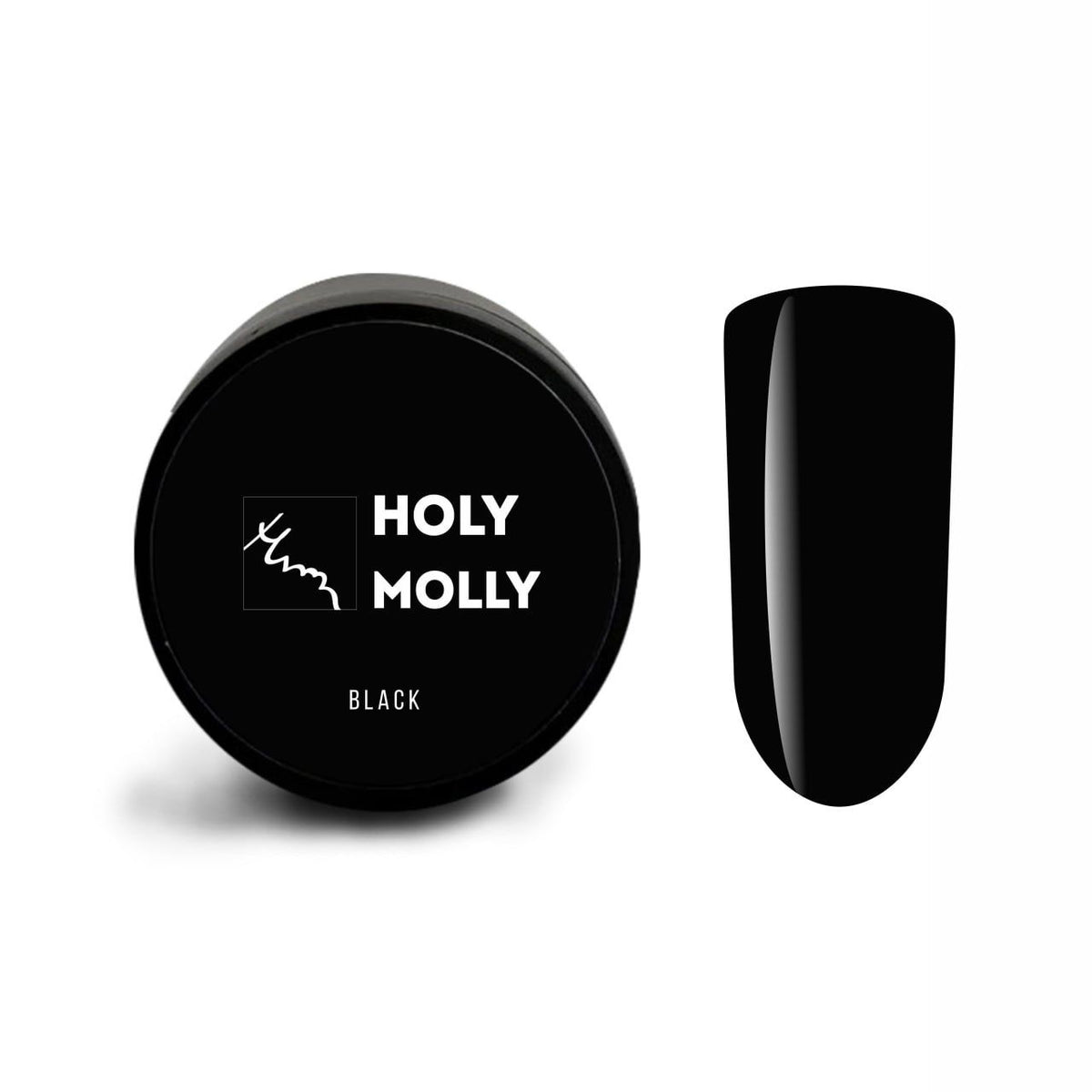 BLACK COLOR GEL- HOLY MOLLY™-0