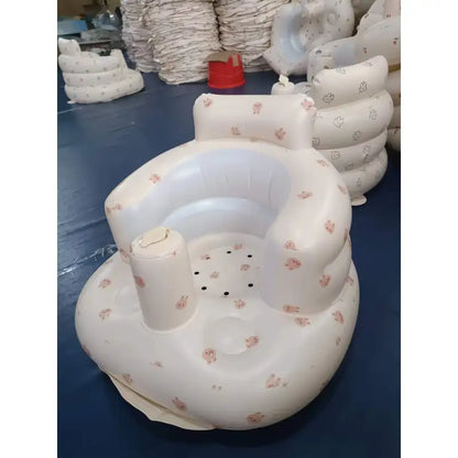 Inflatable Baby Chair for Dining &amp; Bath – Safe Seat for 6–24 Months