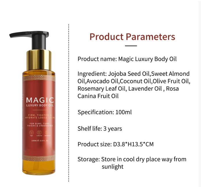 Magic Body Oil – Nourishing Hydrating Body Oil for Radiant Skin