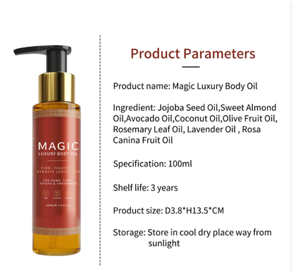 Magic Body Oil – Nourishing Hydrating Body Oil for Radiant Skin