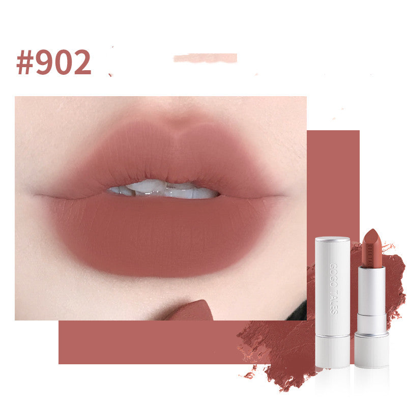 Retro Velvet Lipstick in Striped Caramel Chestnut