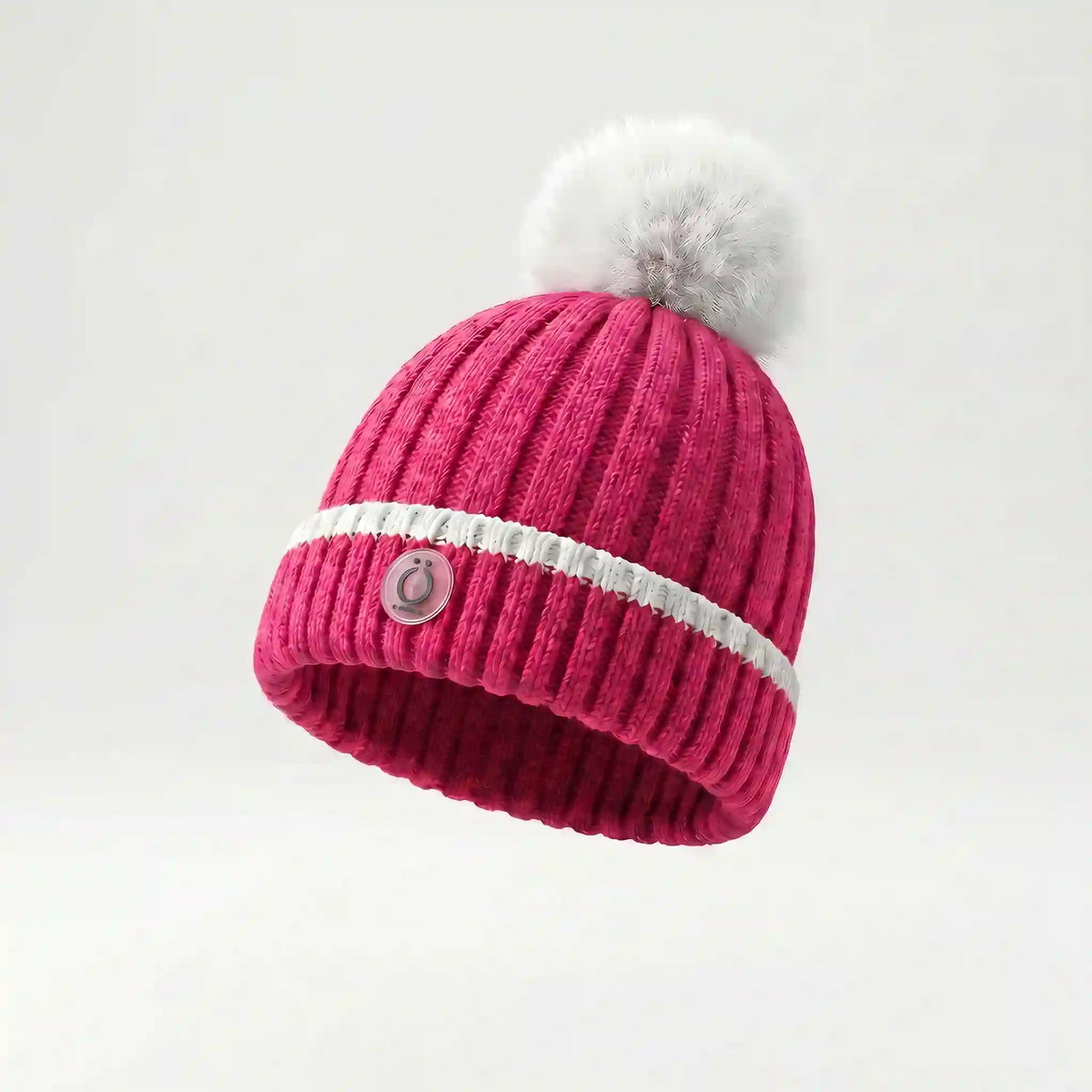 Fushia Stripe Tuque