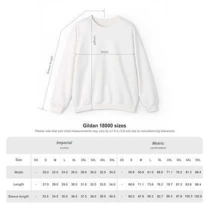 Moon Tribe Crewneck Sweatshirt Gray and Natural Sand