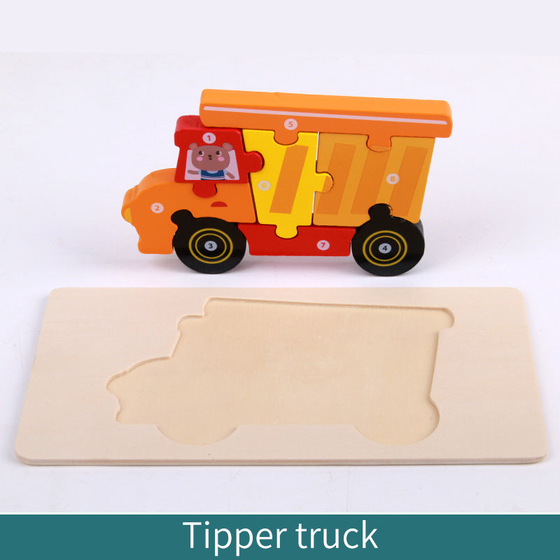 Wooden Educational Puzzle Toys for Kids (Wholesale)