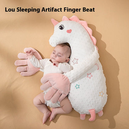 Animal Shape Baby Pillow – Soft PP Cotton Soothing Pillow for Infants