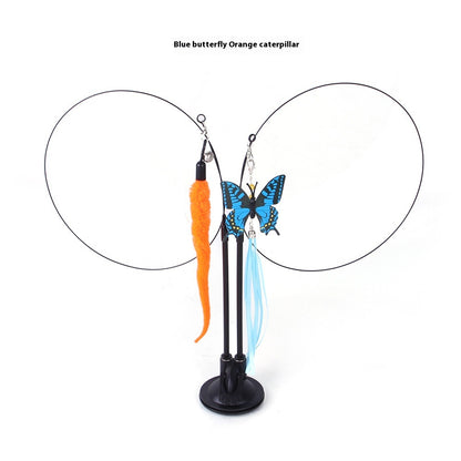 Cat Sucker Teaser Toy – Interactive Suction Cup Cat Toy
