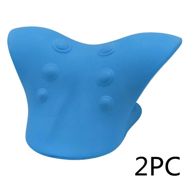 Cervical Spine Stretch Neck Stretcher &amp; Massage Pillow