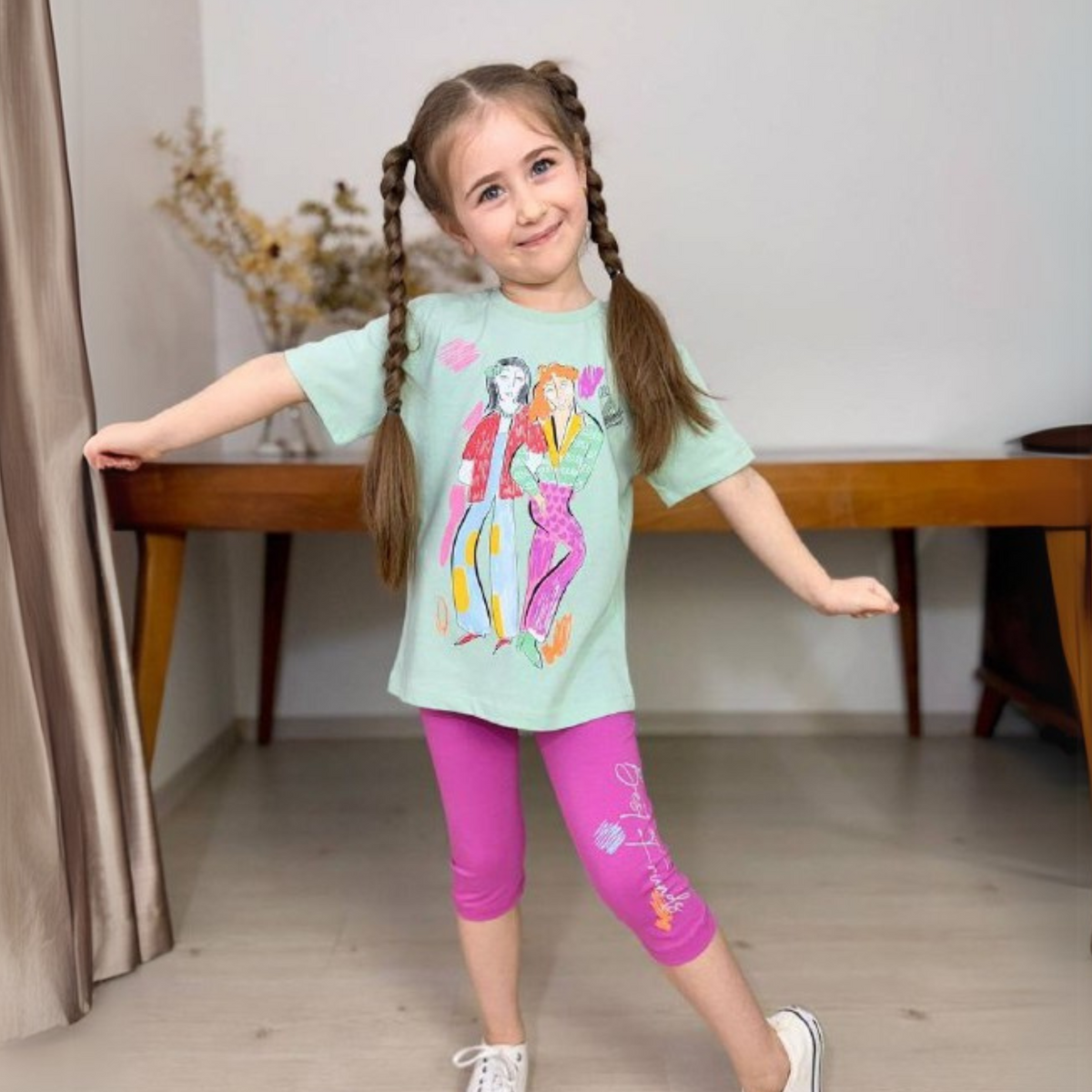 Fashion Fun Girls Leggings Set