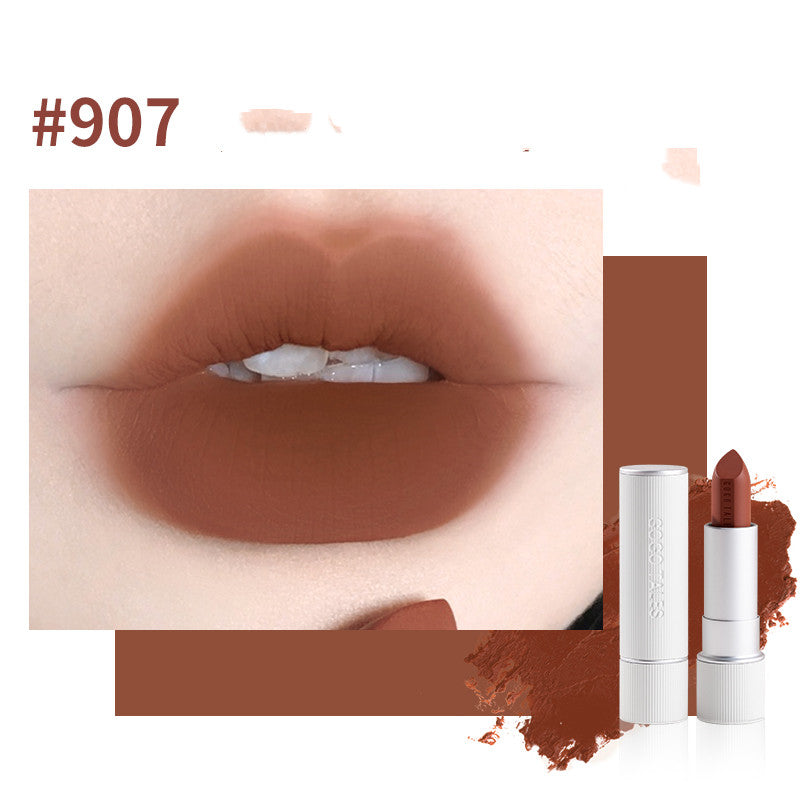 Retro Velvet Lipstick in Striped Caramel Chestnut