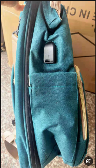 Large-Capacity Mommy Bag – Stylish Water-Resistant Diaper Backpack