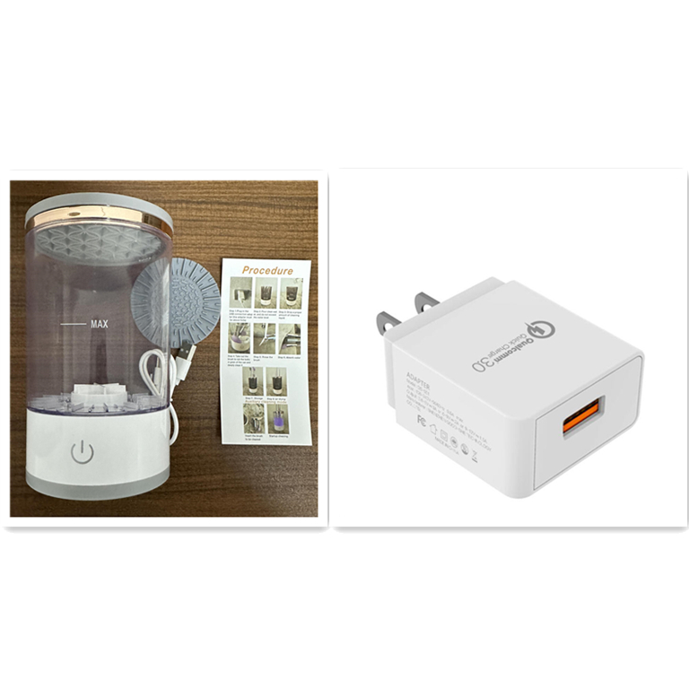 Rechargeable Makeup Brush Cleaner – Fast Electric Brush Washer
