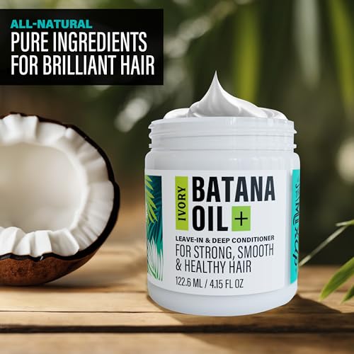 Ivory Batana Oil Leave-In &amp; Deep Conditioning Hair Mask 4 oz
