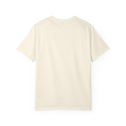 Beach Graphic T-Shirt – Vintage Blue "BEACH" Print