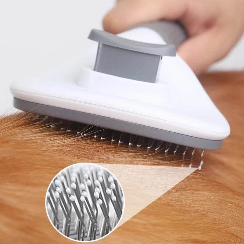 Stainless Steel Pet Comb for Dog and Cat Grooming