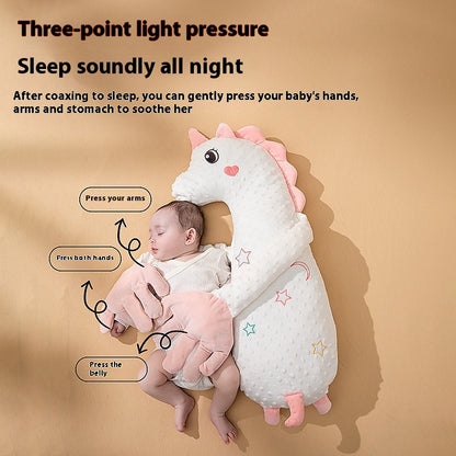 Animal Shape Baby Pillow – Soft PP Cotton Soothing Pillow for Infants