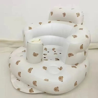 Inflatable Baby Chair for Dining &amp; Bath – Safe Seat for 6–24 Months