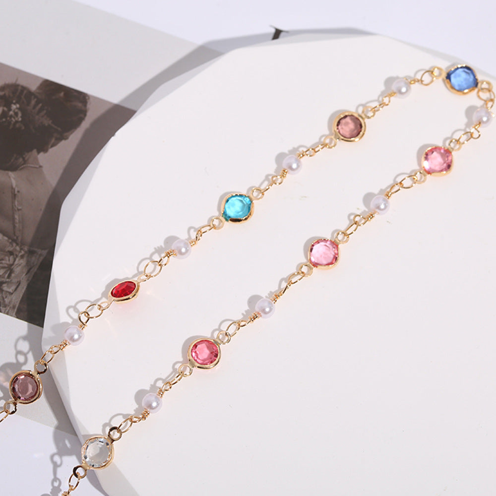Handmade KC Color-Proof Copper Chain DIY Bracelet Materials