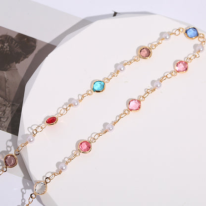 Handmade KC Color-Proof Copper Chain DIY Bracelet Materials