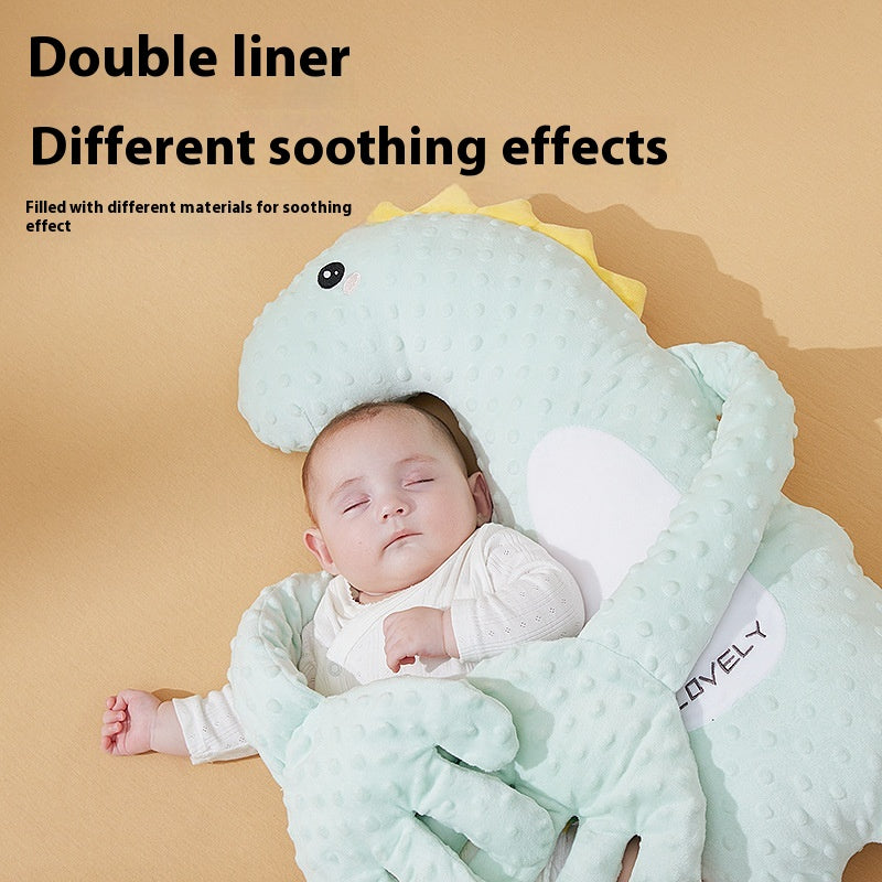 Animal Shape Baby Pillow – Soft PP Cotton Soothing Pillow for Infants