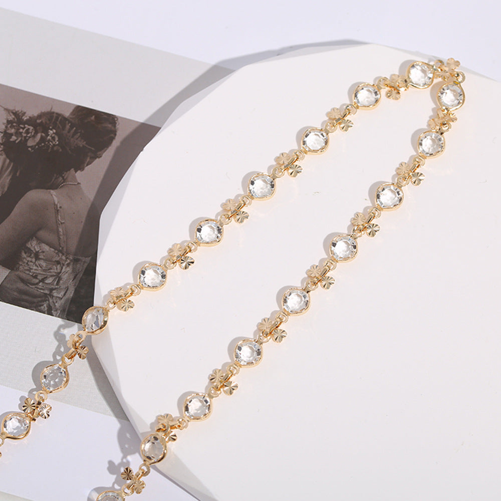 Handmade KC Color-Proof Copper Chain DIY Bracelet Materials