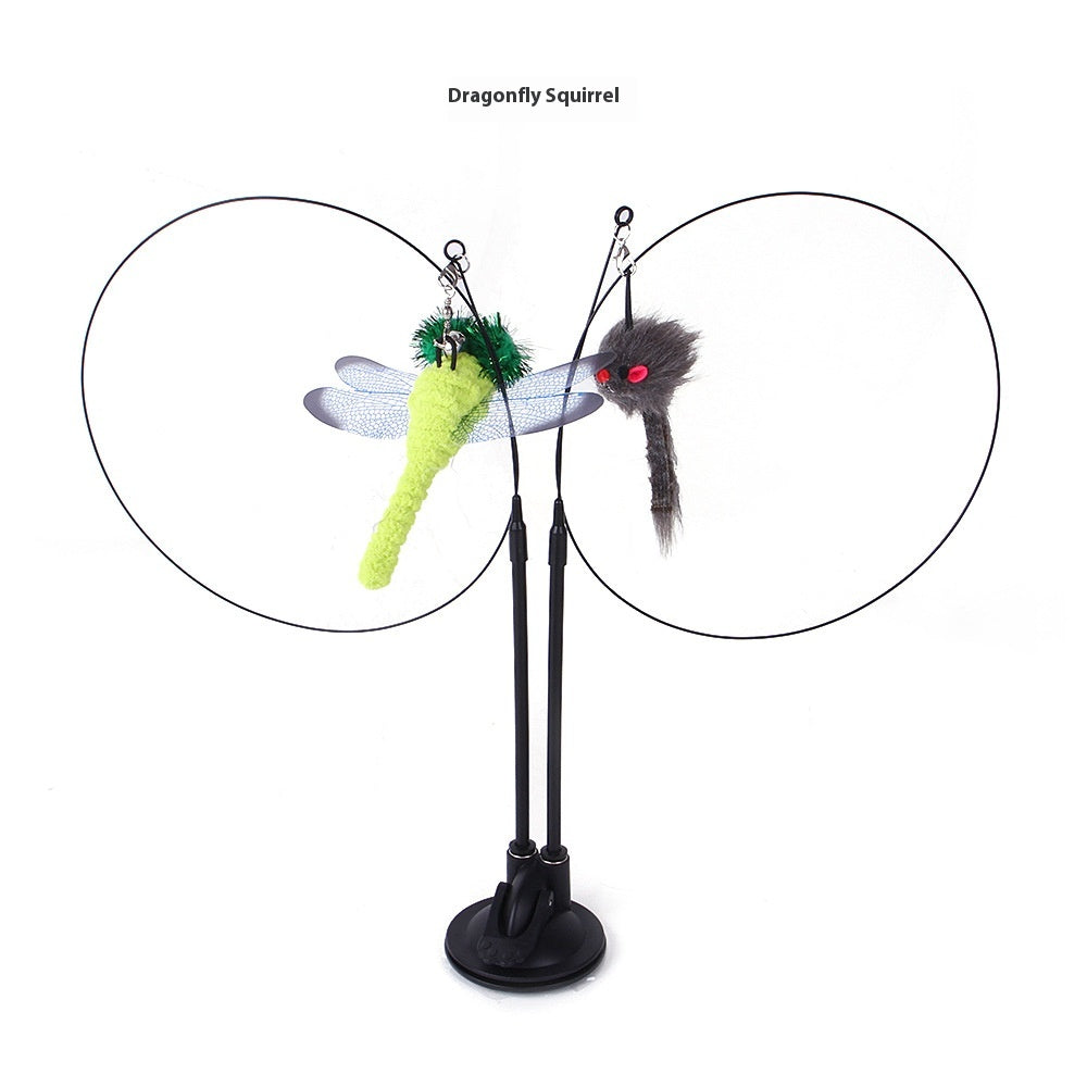 Cat Sucker Teaser Toy – Interactive Suction Cup Cat Toy