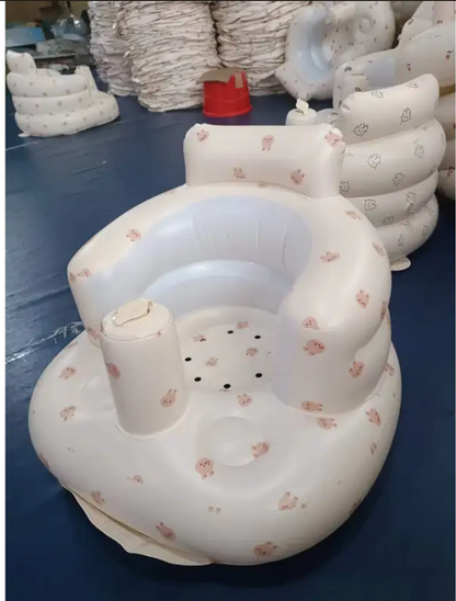 Inflatable Baby Chair for Dining &amp; Bath – Safe Seat for 6–24 Months