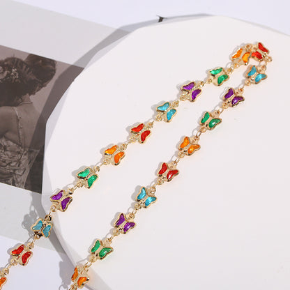 Handmade KC Color-Proof Copper Chain DIY Bracelet Materials
