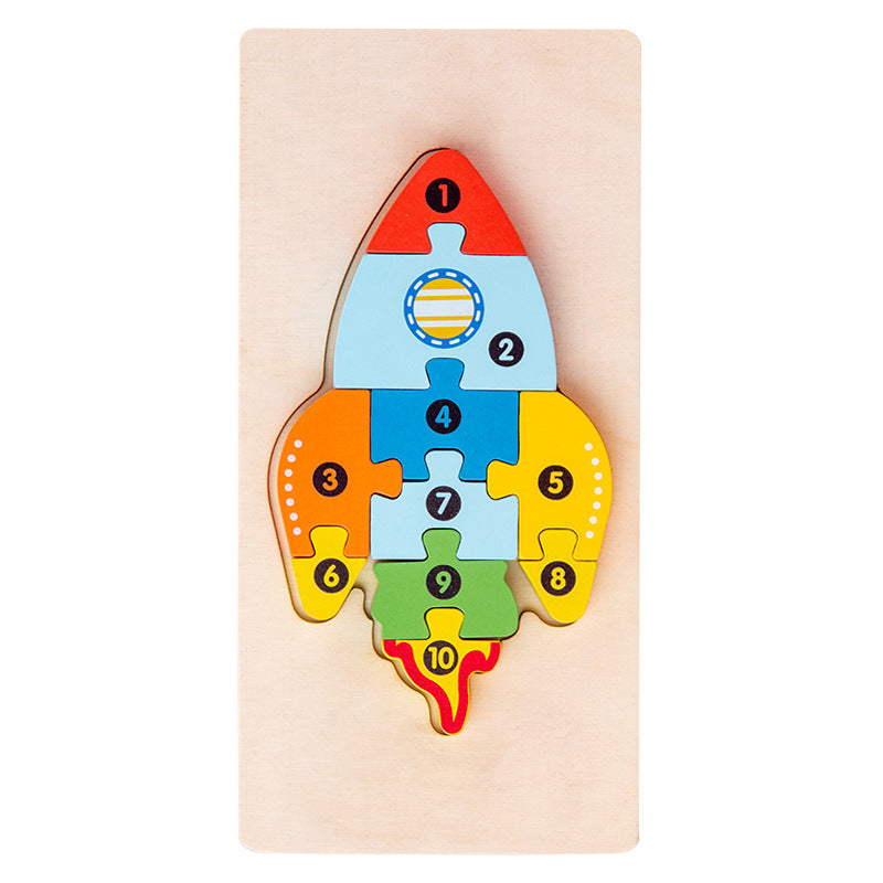 Wooden Educational Puzzle Toys for Kids (Wholesale)