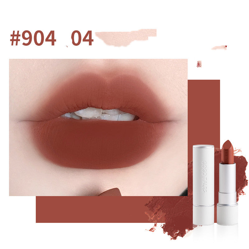 Retro Velvet Lipstick in Striped Caramel Chestnut