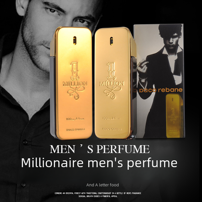 Cross-Border Fragrance Million Brick Men&