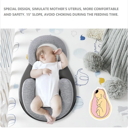 Baby Anti-Spit Up Pillow – Memory Foam Infant Support Pillow