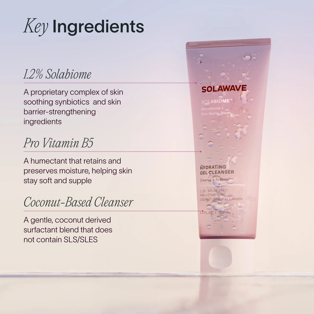 Pre- &amp; Probiotic Hydrating Gel Cleanser