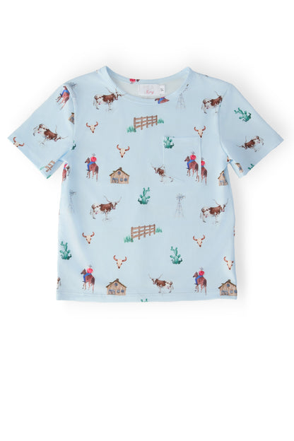 Boys Ranch Hand S/S Pocket Tee