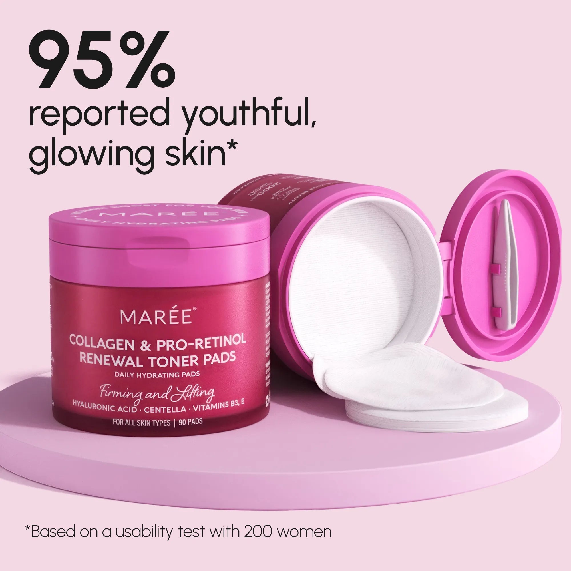 Collagen &amp; Retinol Toner Pads
