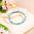Aqua Terra Jasper Bracelet with natural 6mm stone beads