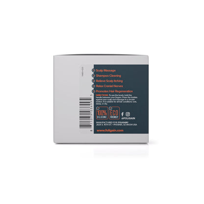 FOLIGAIN® Scalp Therapy Exfoliator &amp; Massager in Black