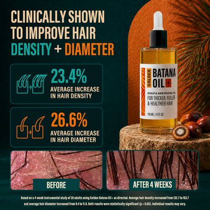 Golden Batana Oil + Scalp &amp; Hair Revival Oil 4 oz