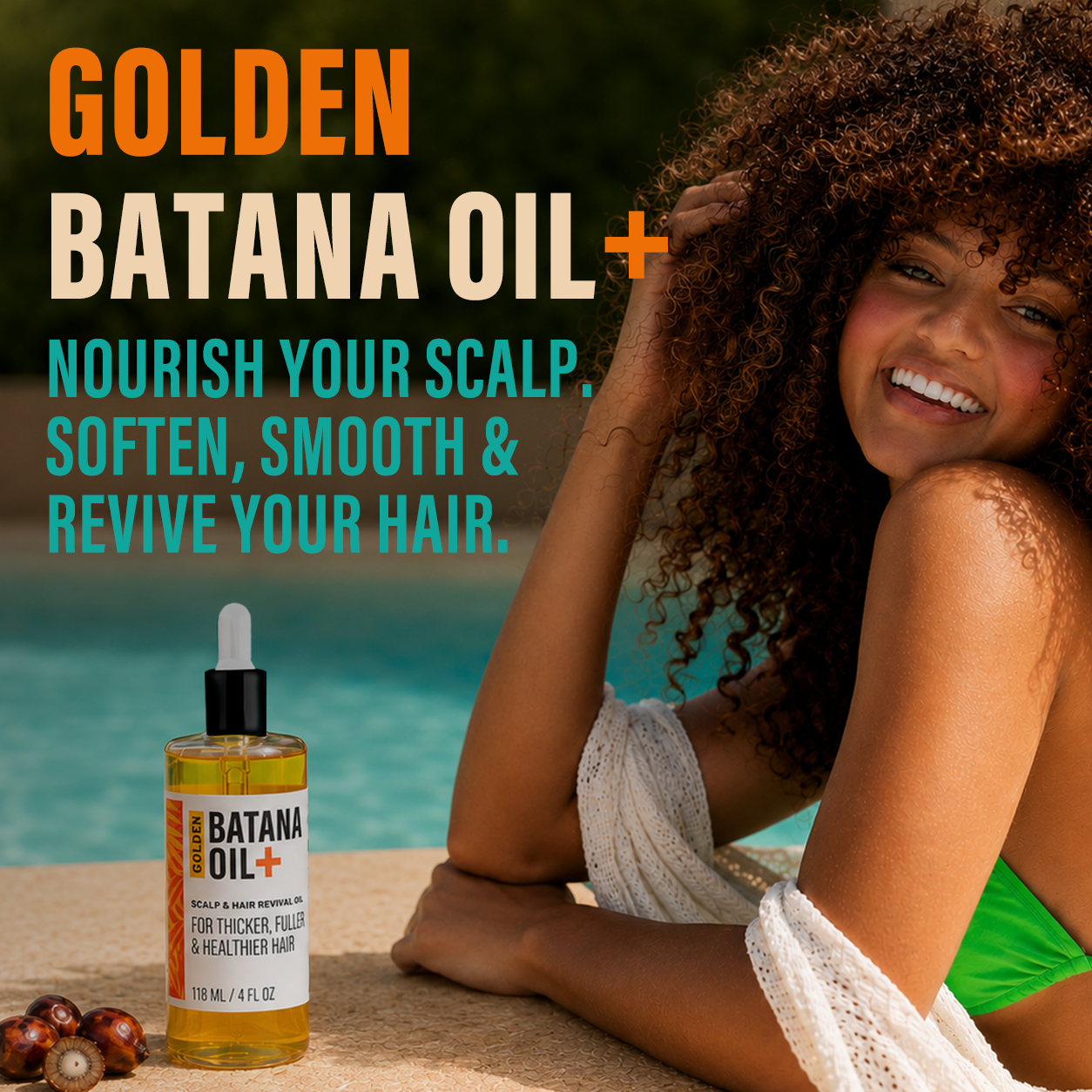 Golden Batana Oil + Scalp &amp; Hair Revival Oil 4 oz