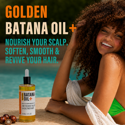 Golden Batana Oil + Scalp &amp; Hair Revival Oil 4 oz